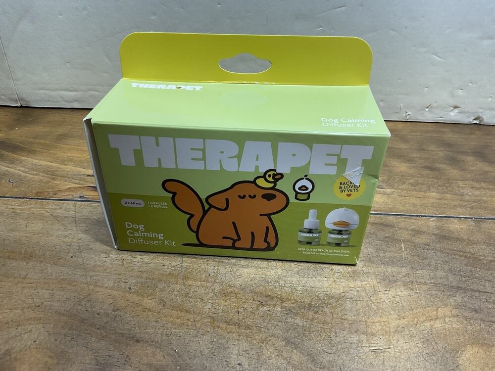 Therapet Dog Calming Diffuser - Pheromone Anxiety Aid 60-Day Refill